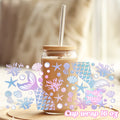 Mermaid tail - 16oz Libbey Glass Cup Wrap Only