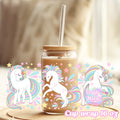 Unicorn - 16oz Libbey Glass Cup Wrap Only
